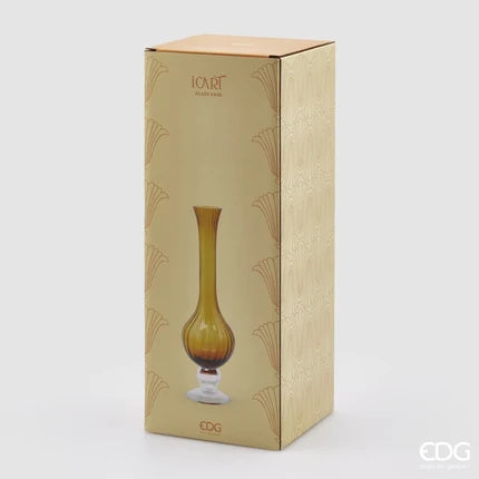 Vaso Collolungo Righe H 40 Cm D 13 Cm