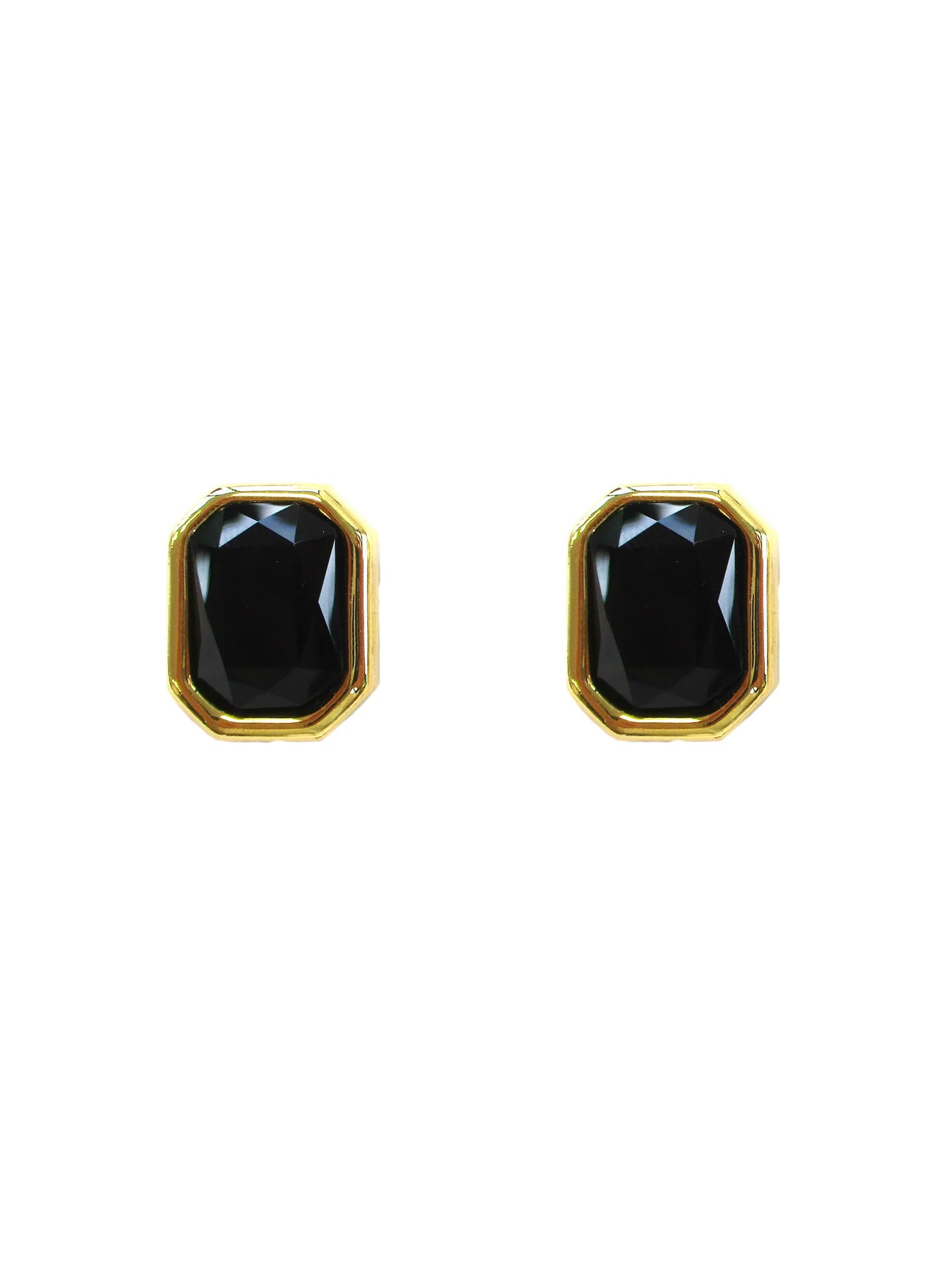 Orecchini in strass ottagonale Nefertiti