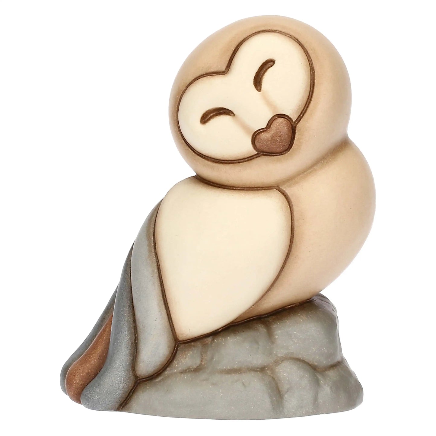 Barbagianni Barbi in ceramica, piccolo