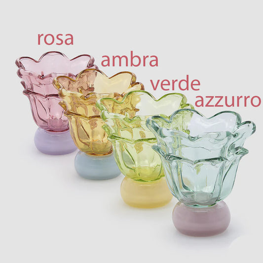 Vaso Fiore Con Piede 4