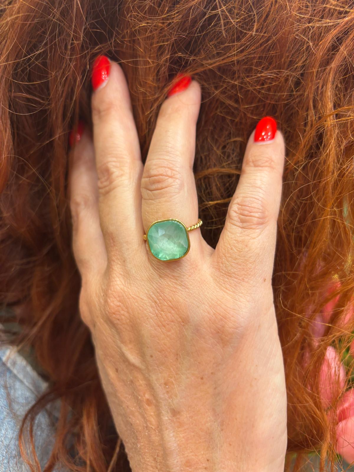 Anello color menta - Ghiacciolo