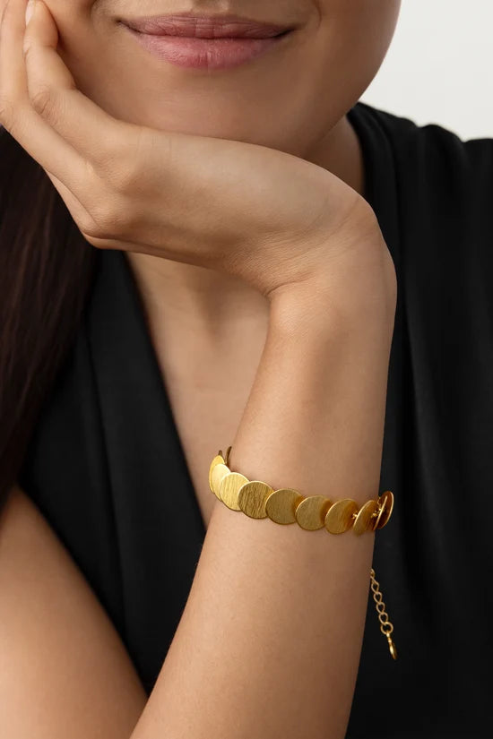 Bracciale Monete In Linea