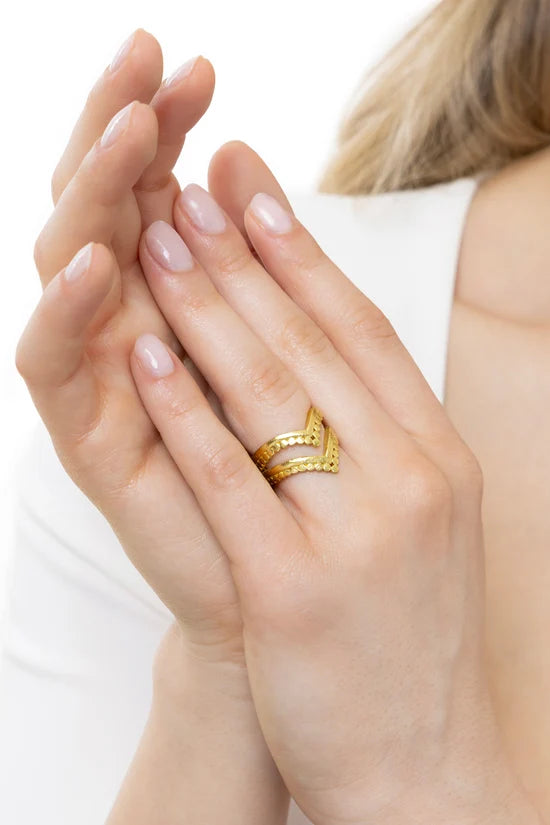 Anello Fascia 2 Punte