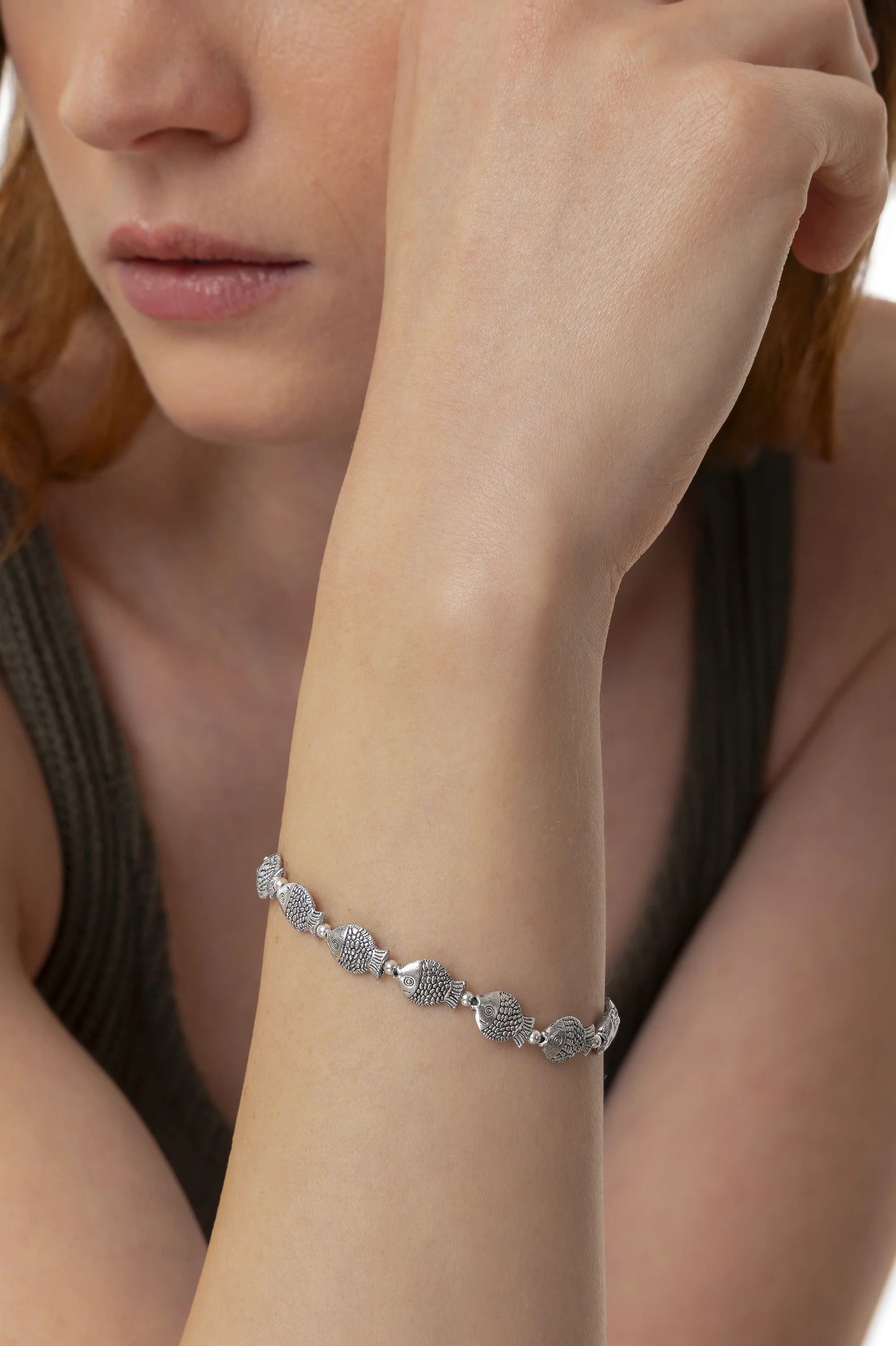 BRACCIALE ELASTICO CUORI DESIGN