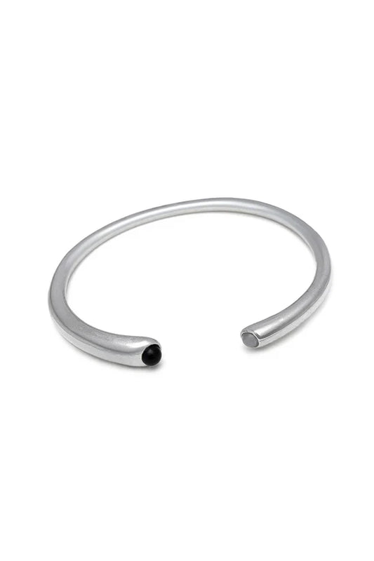 Bangle Aperto Onice E Pietra Lunand Mattonella Girocollo