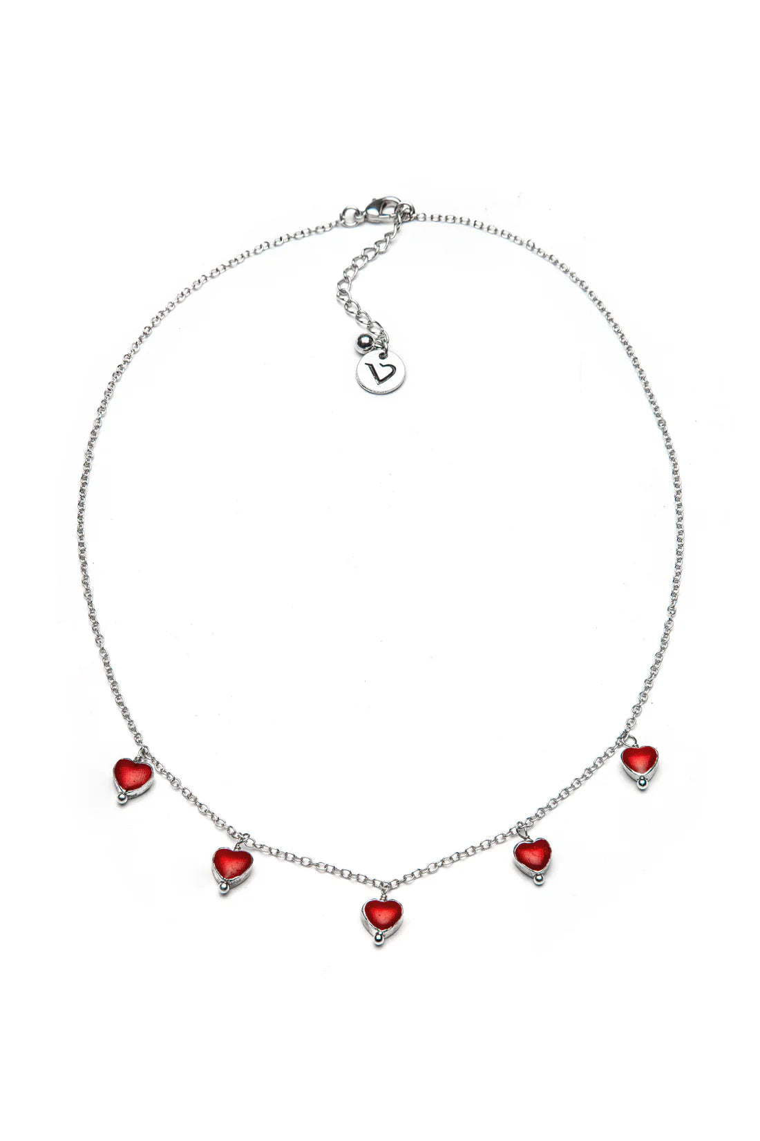 GIROCOLLO CUORI ROSSI