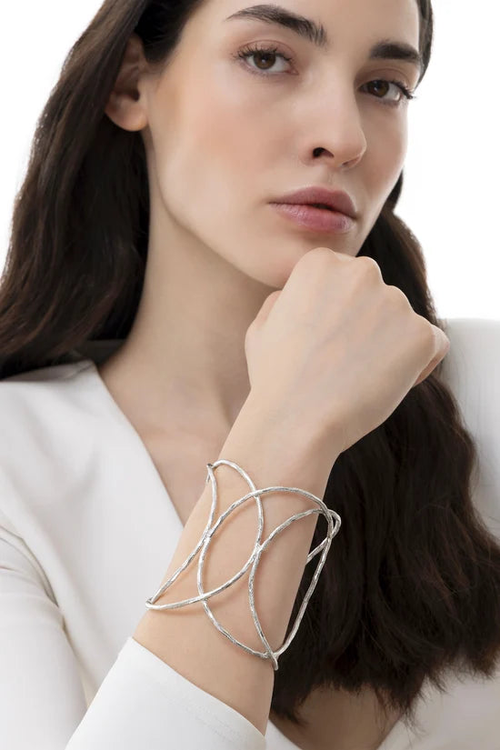 Bracciale Fascia Incastro Ovali