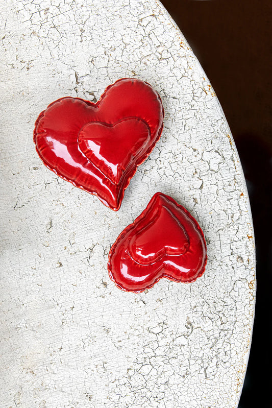 Nonmisgonfio Oggetto Decorativo Cuore Rosso M