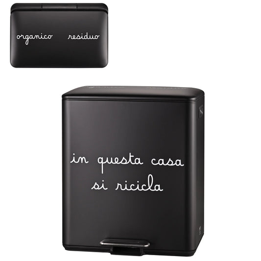 Pattumiera In questa casa si ricicla
