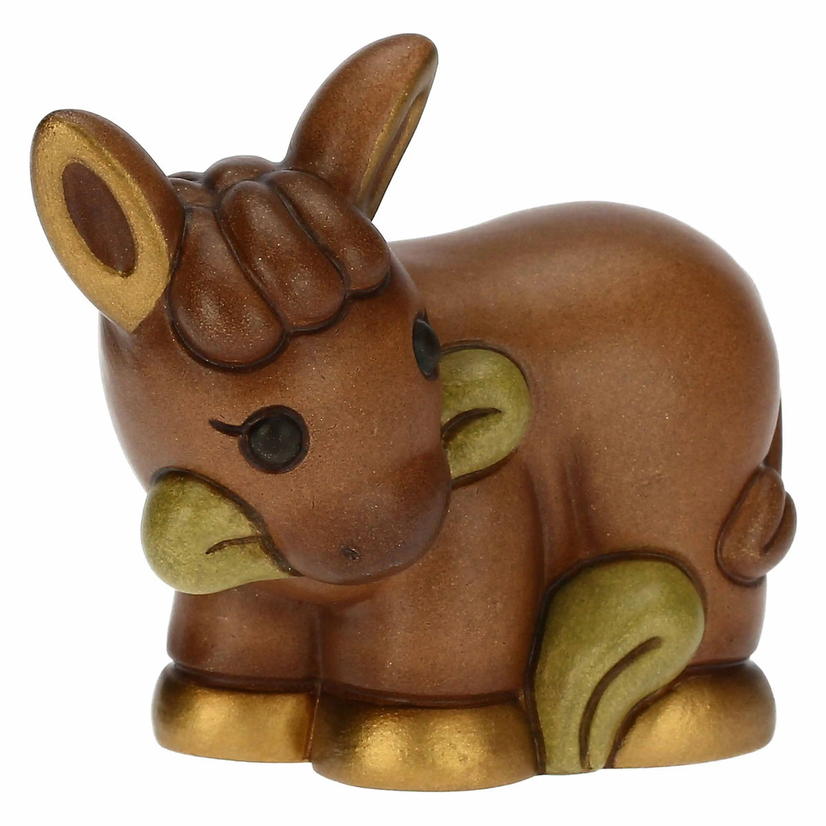 Mulo in ceramica Presepe Classico