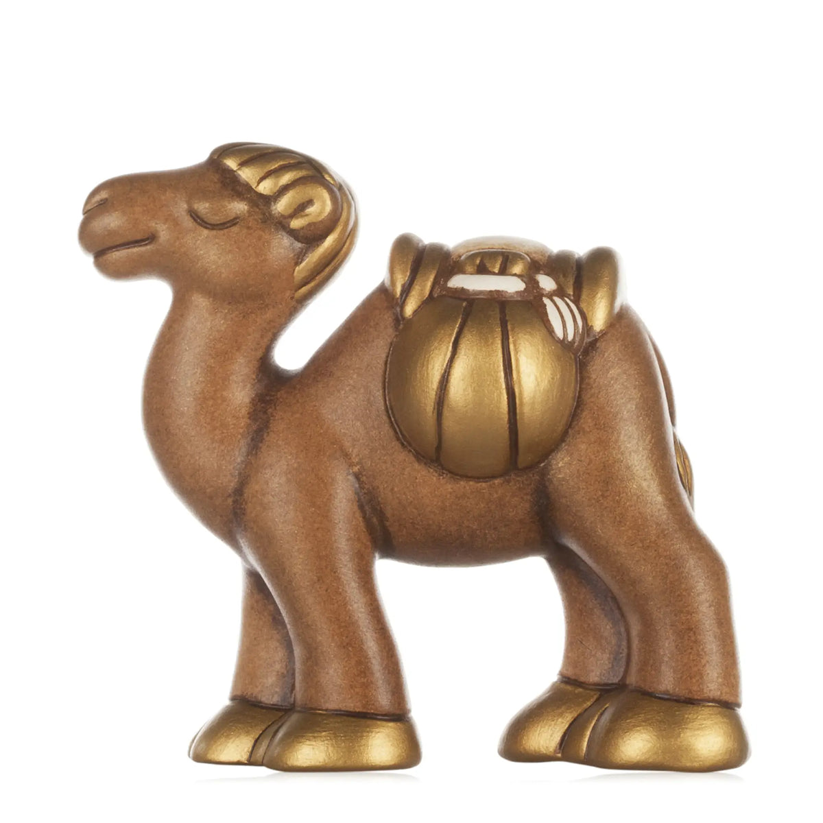 Cammello del presepe in ceramica