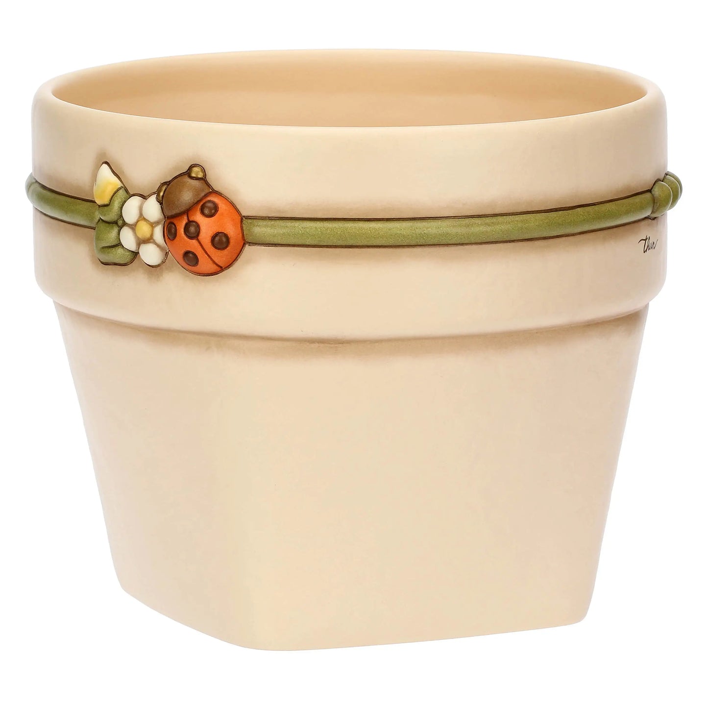 Cachepot in ceramica Country Bloom, medio