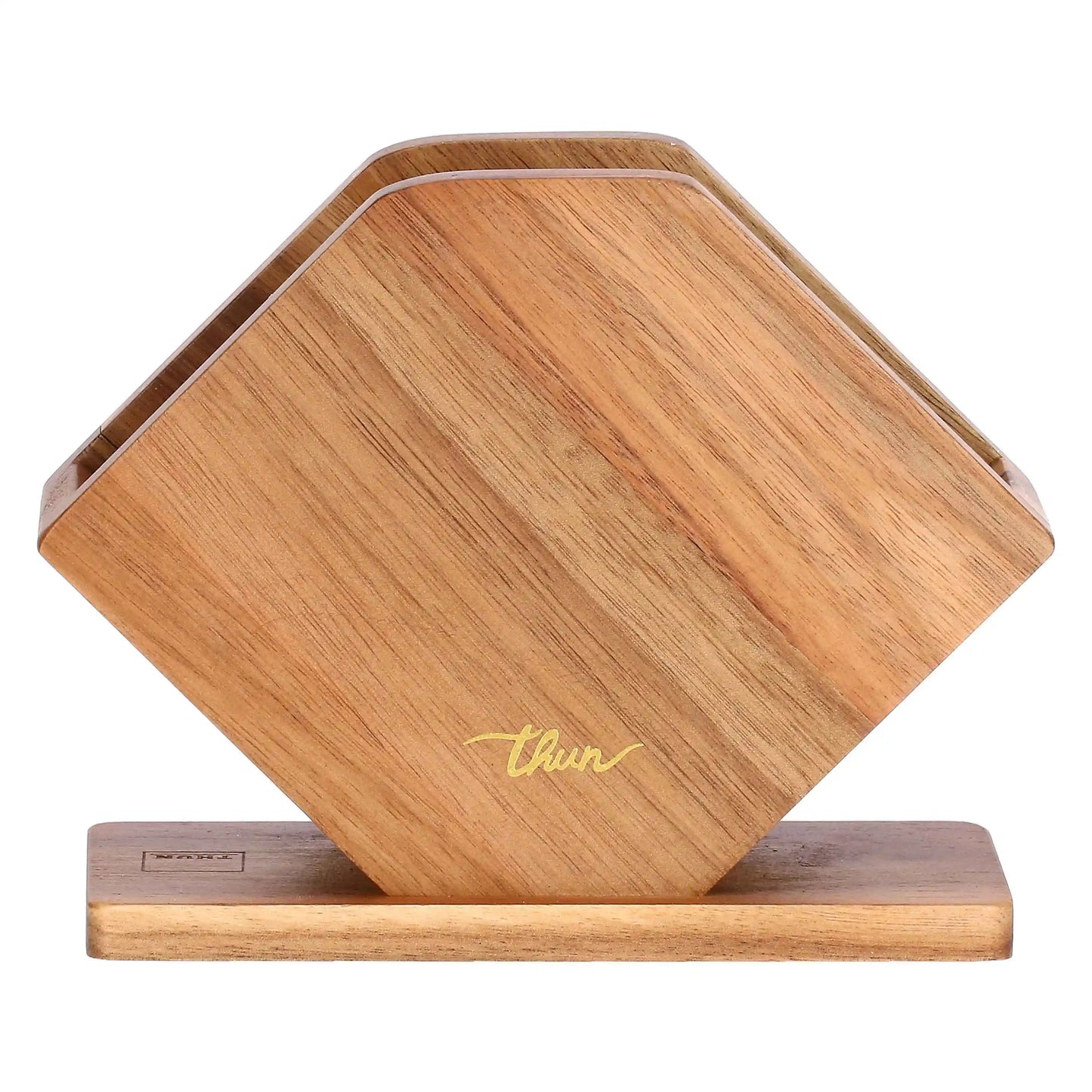 Portatovaglioli in legno e ceramica Country Bloom