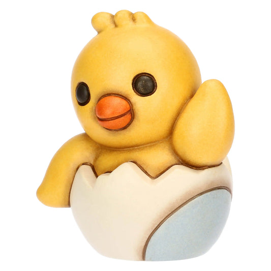 Pulcino Polly in ceramica piccolo, Incanto di Pasqua
