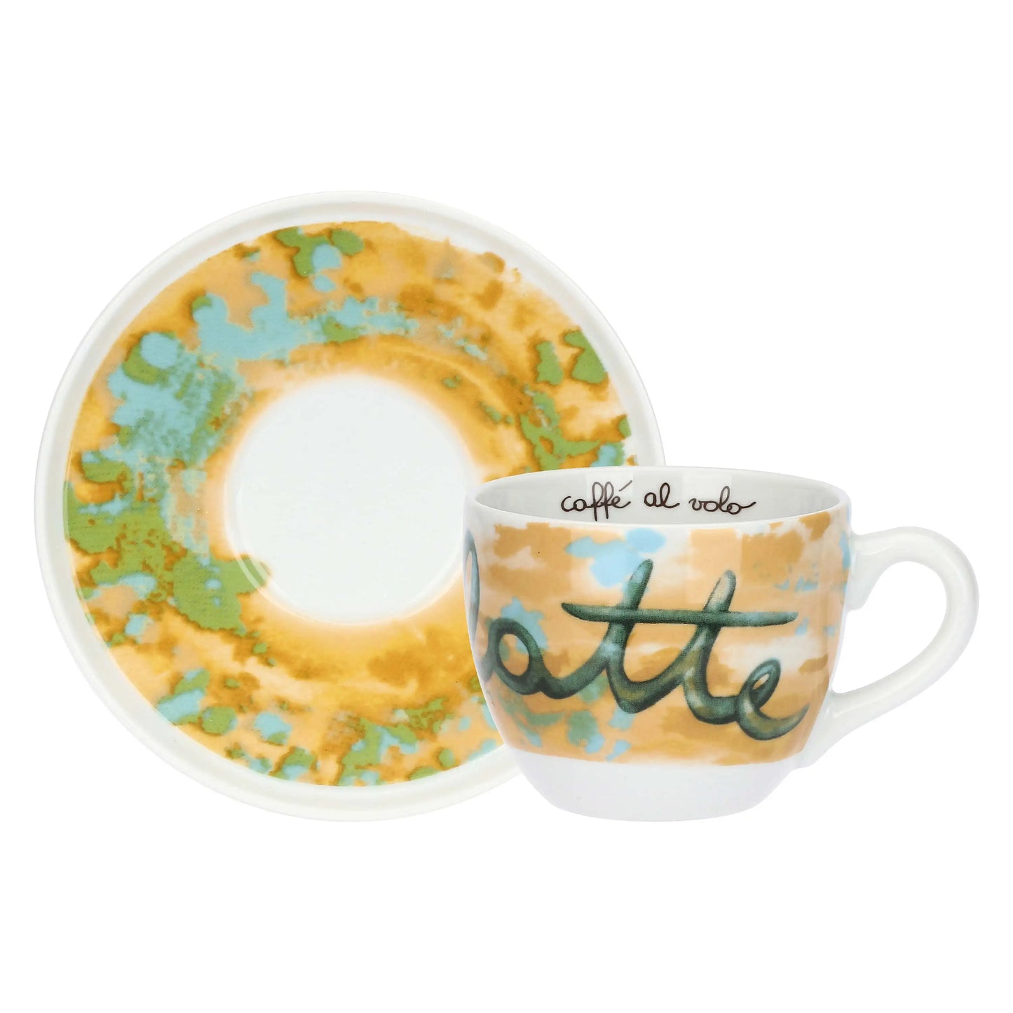 Conf 2 Tazze Colazione con piattino Voglia di
