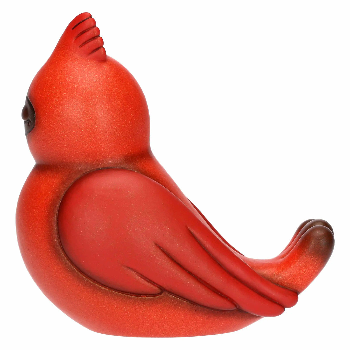 Cardinale in ceramica, medio