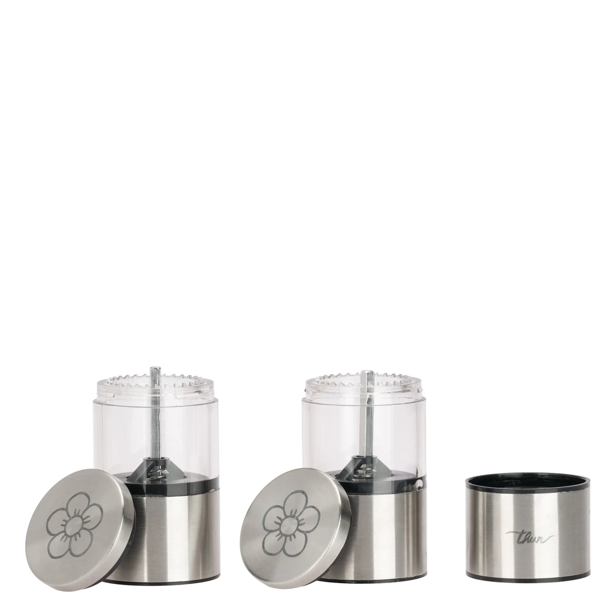 Macina sale e pepe in acciaio Pure Elegance