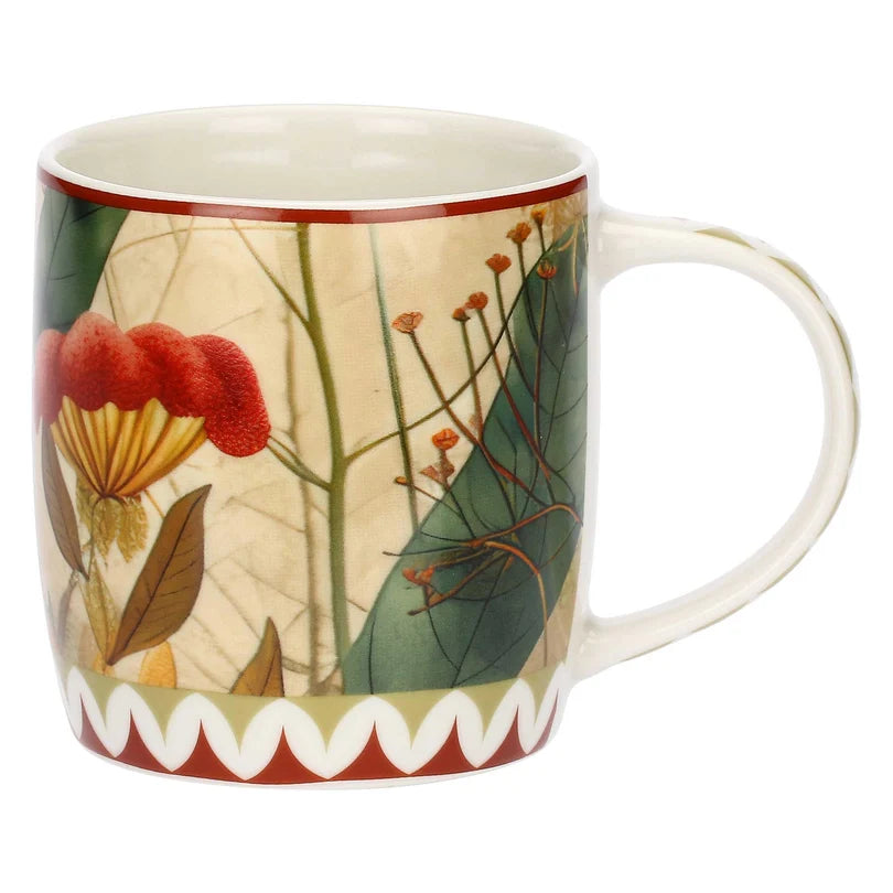 Set 2 Mug Rosso, Mirabilia - Porcellana, 420ml
