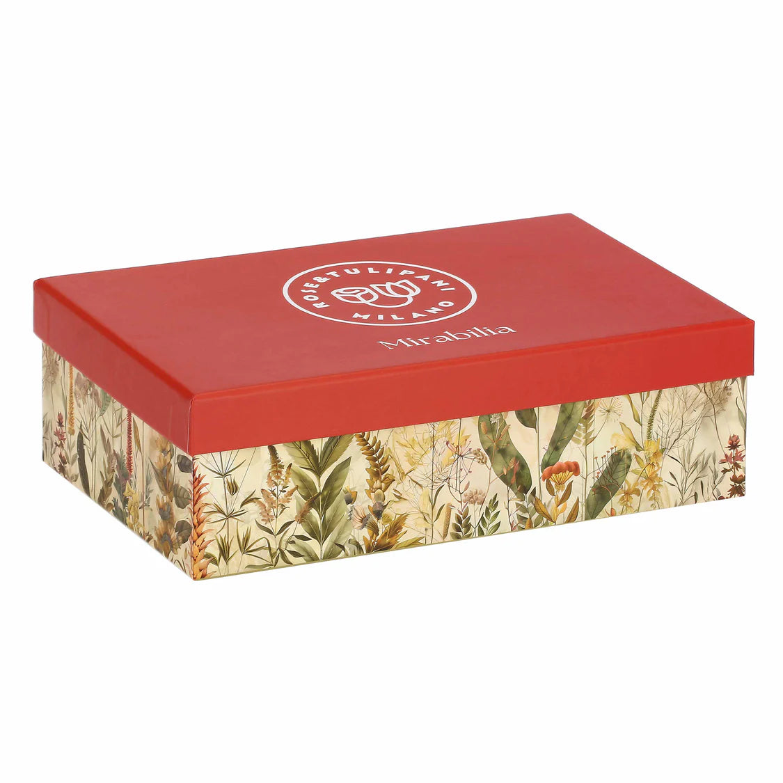 Mirabilia Set 2 Tazzine con Piattino Rosso