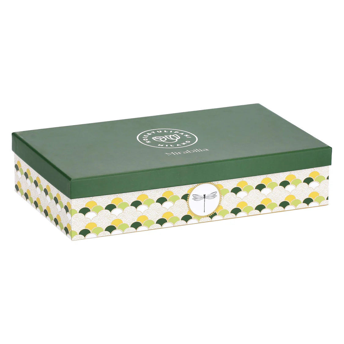 Mirabilia Set 6 Tazzine con Piattino Libellula