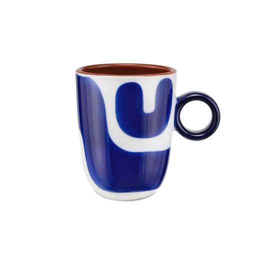 Mug Macchie Blu, Attimi - Stoneware, 260 ml