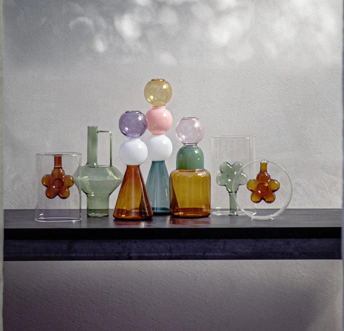 Alchimia Vaso Monofiore Top Rosa