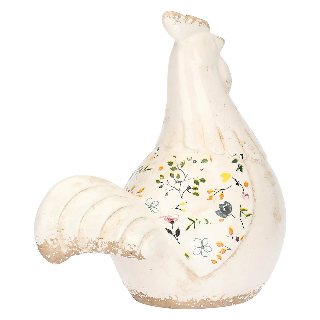 Eden Oggetto Decorativo Gallo Giallo