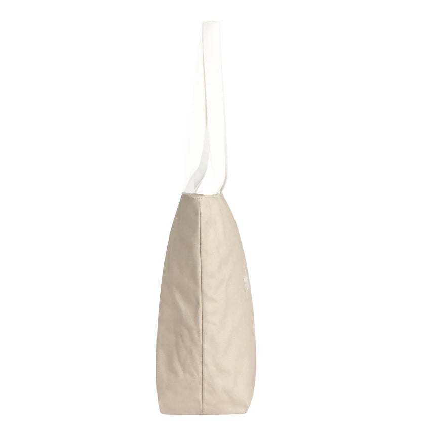Borsa in canvas Vado in spiaggia - Sabbia
