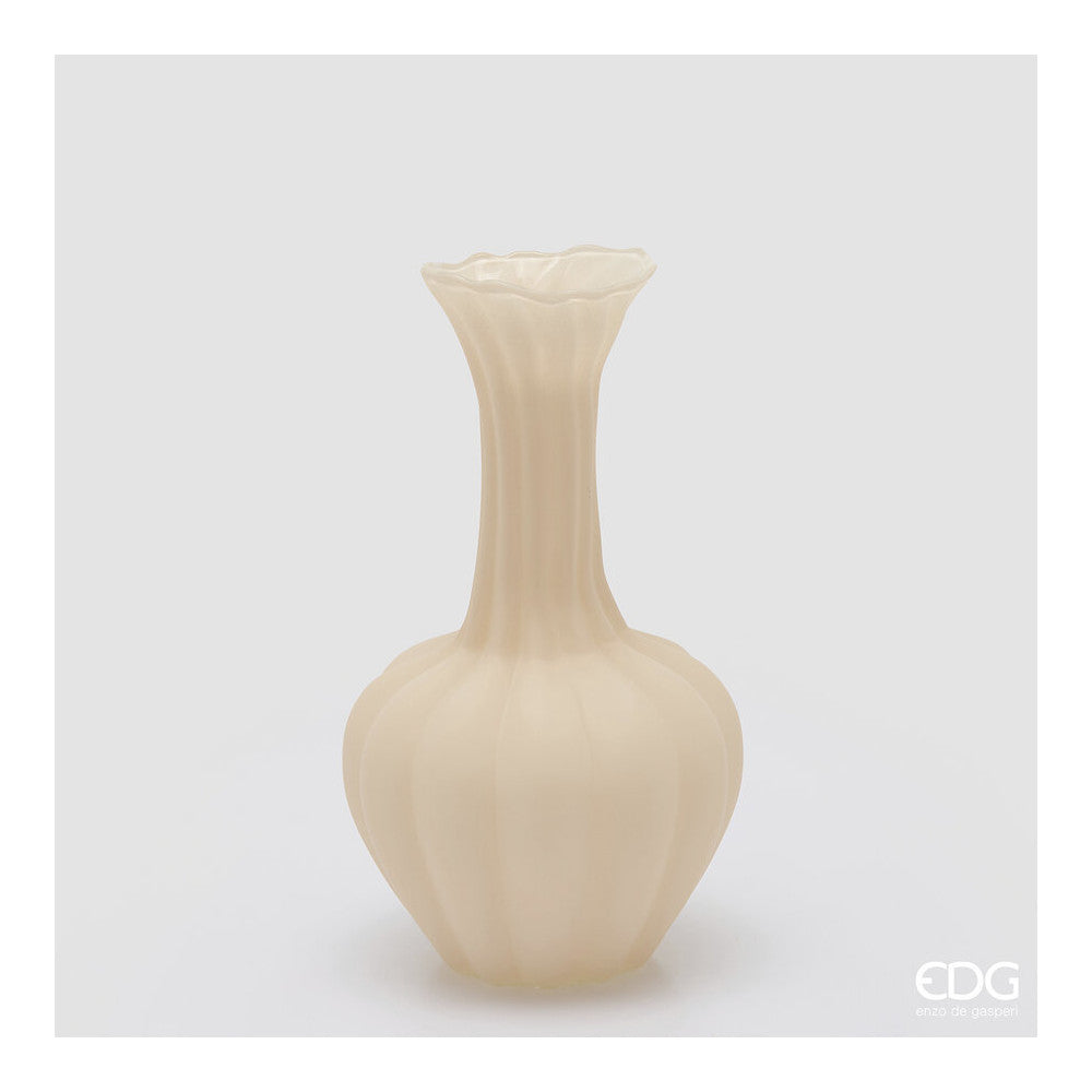 Vaso Flow Sinuoso H 31 Cm D 17 Cm