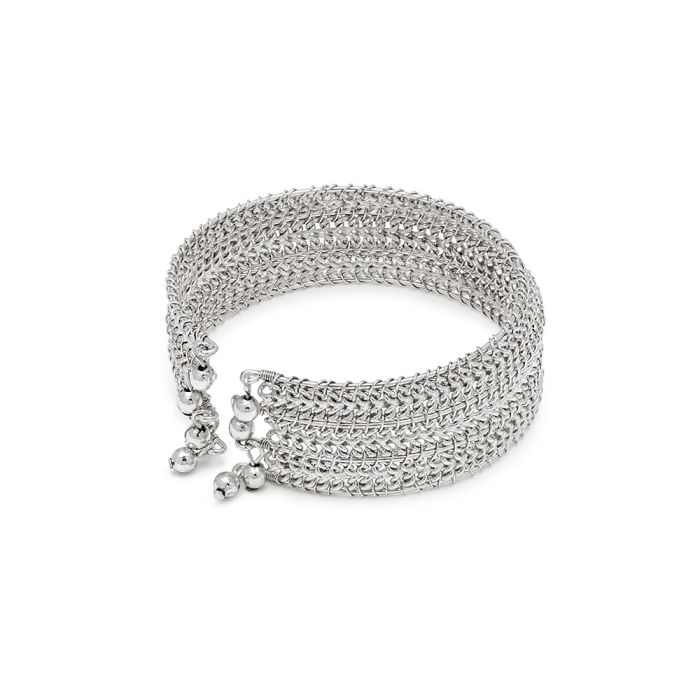 BRACCIALE FASCIA PERLINE