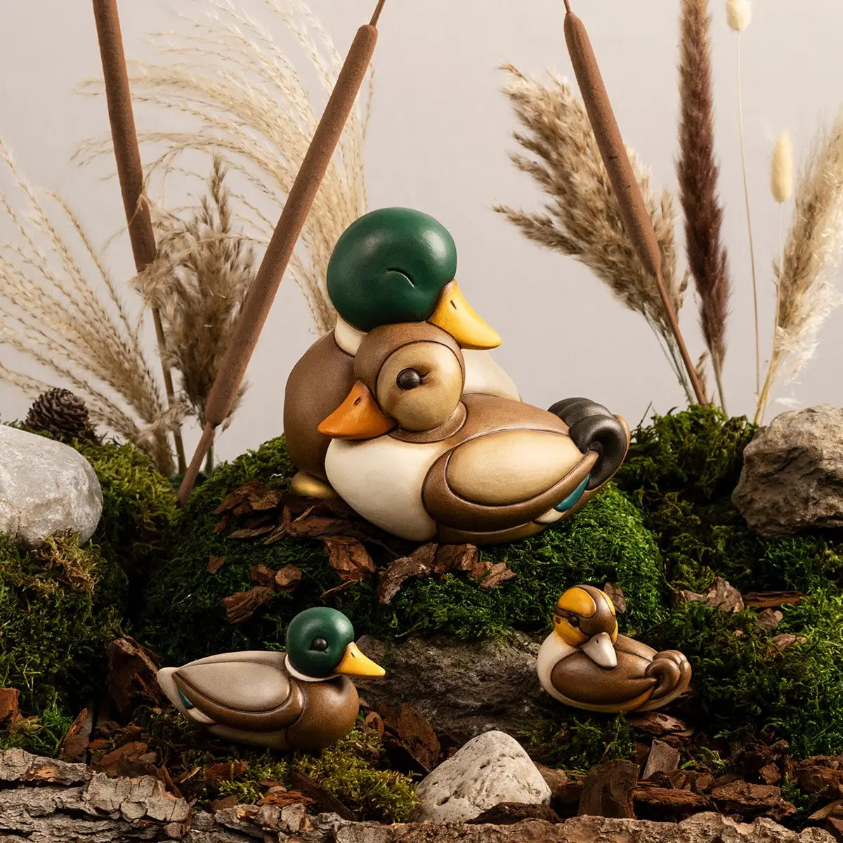 Germano in ceramica, medio