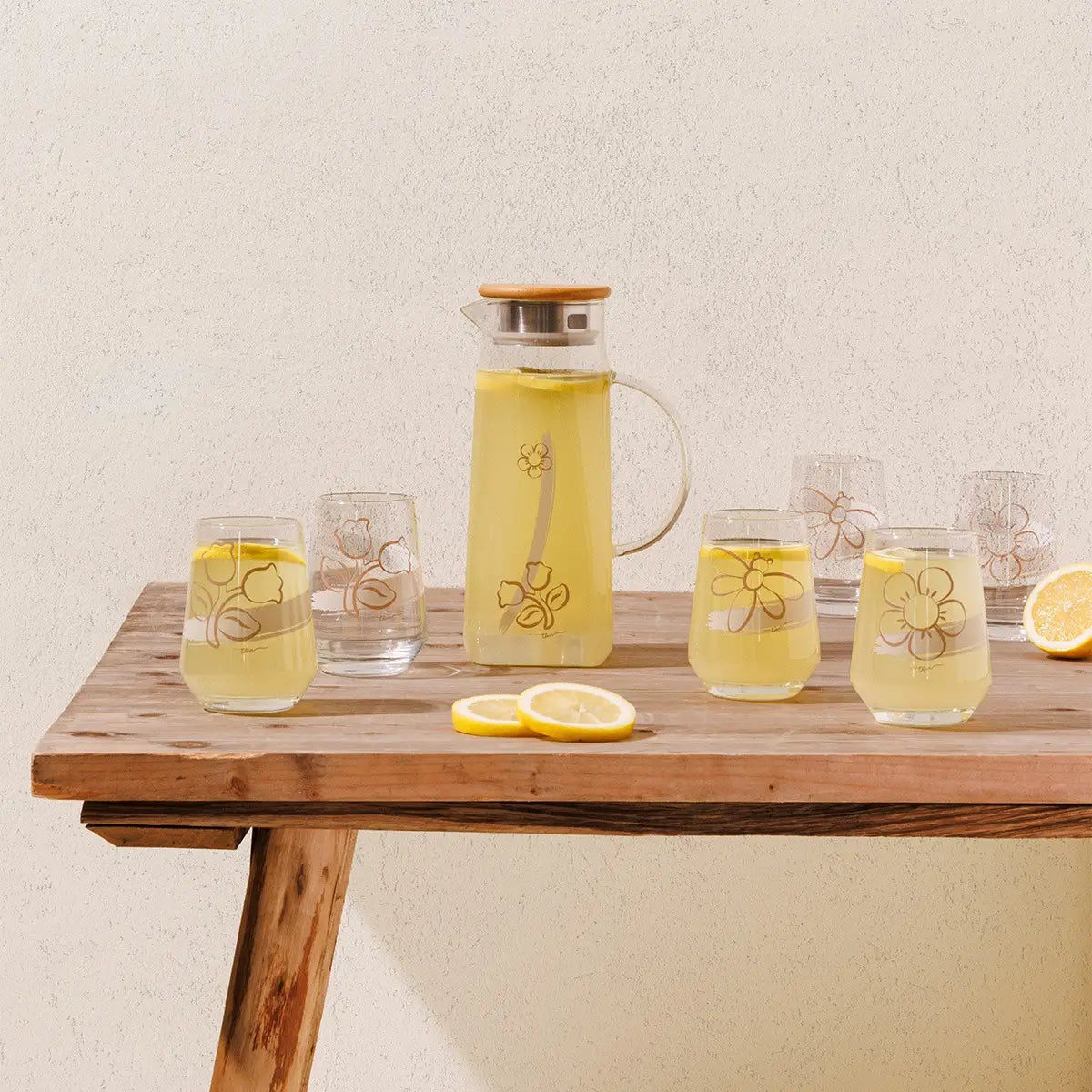 Caraffa in vetro, Elegance