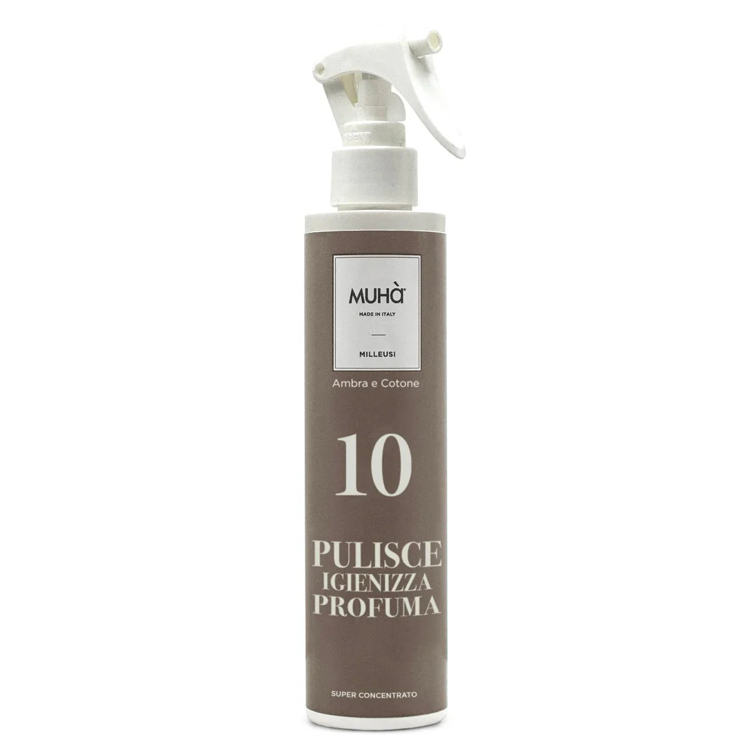 Spray Pulisci e Profuma Ambra e Cotone