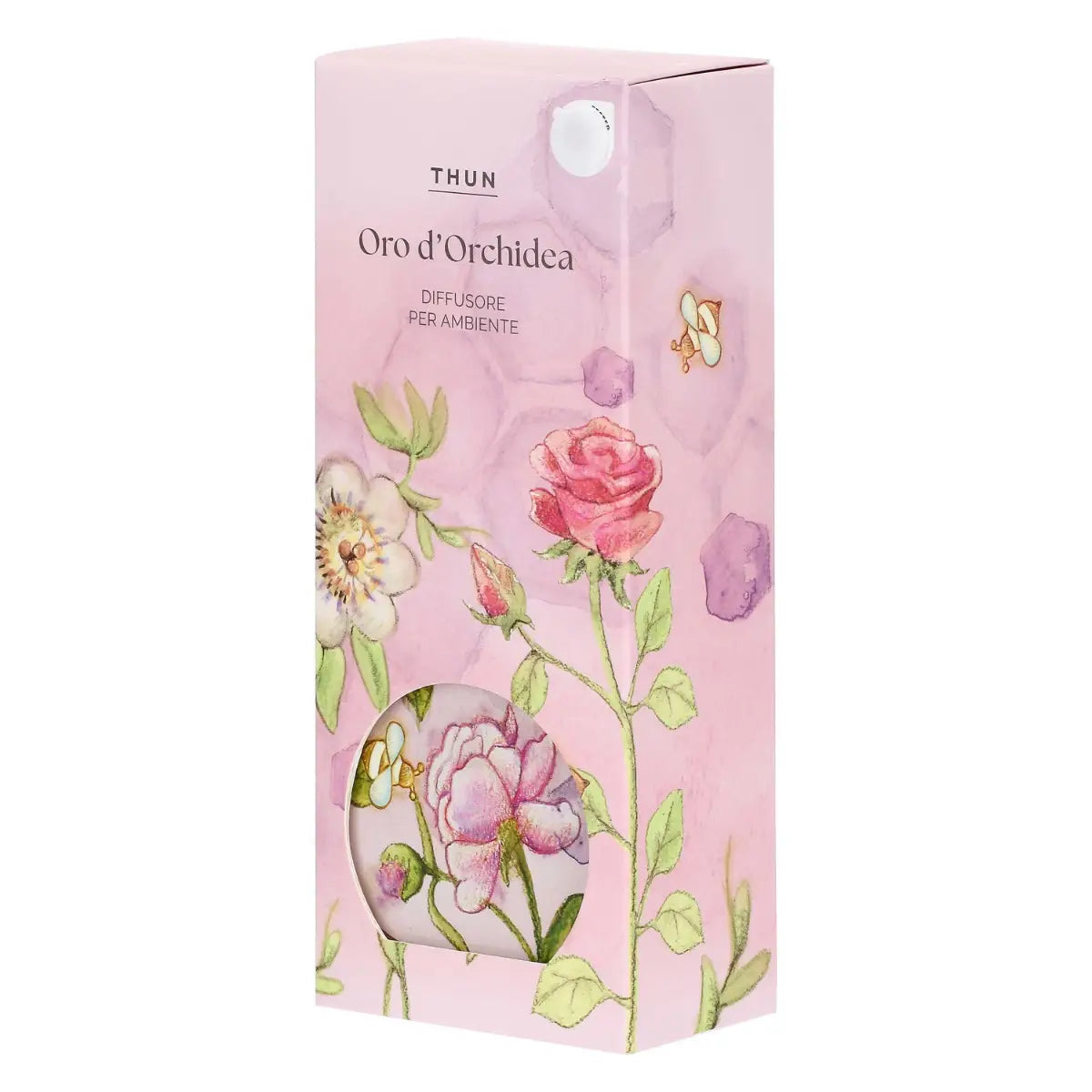 Diffusore in vetro 100 ml Oro d'orchidea