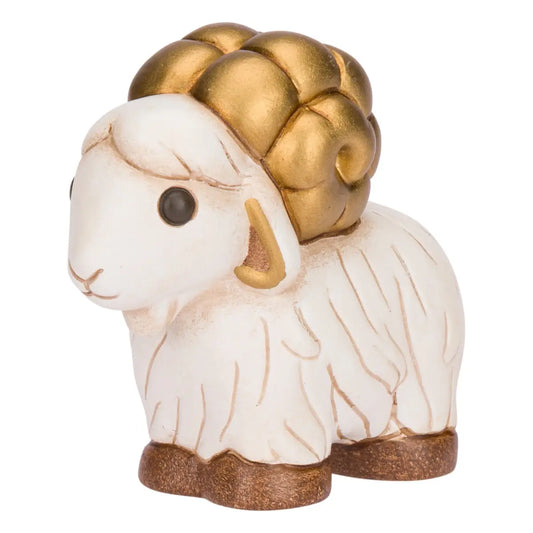 Ariete in ceramica Presepe Classico