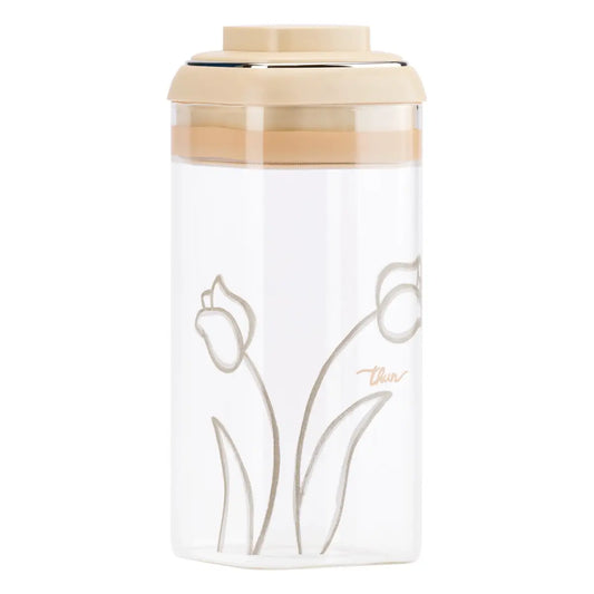 Barattolo con tappo ermetico grande, Pure Elegance