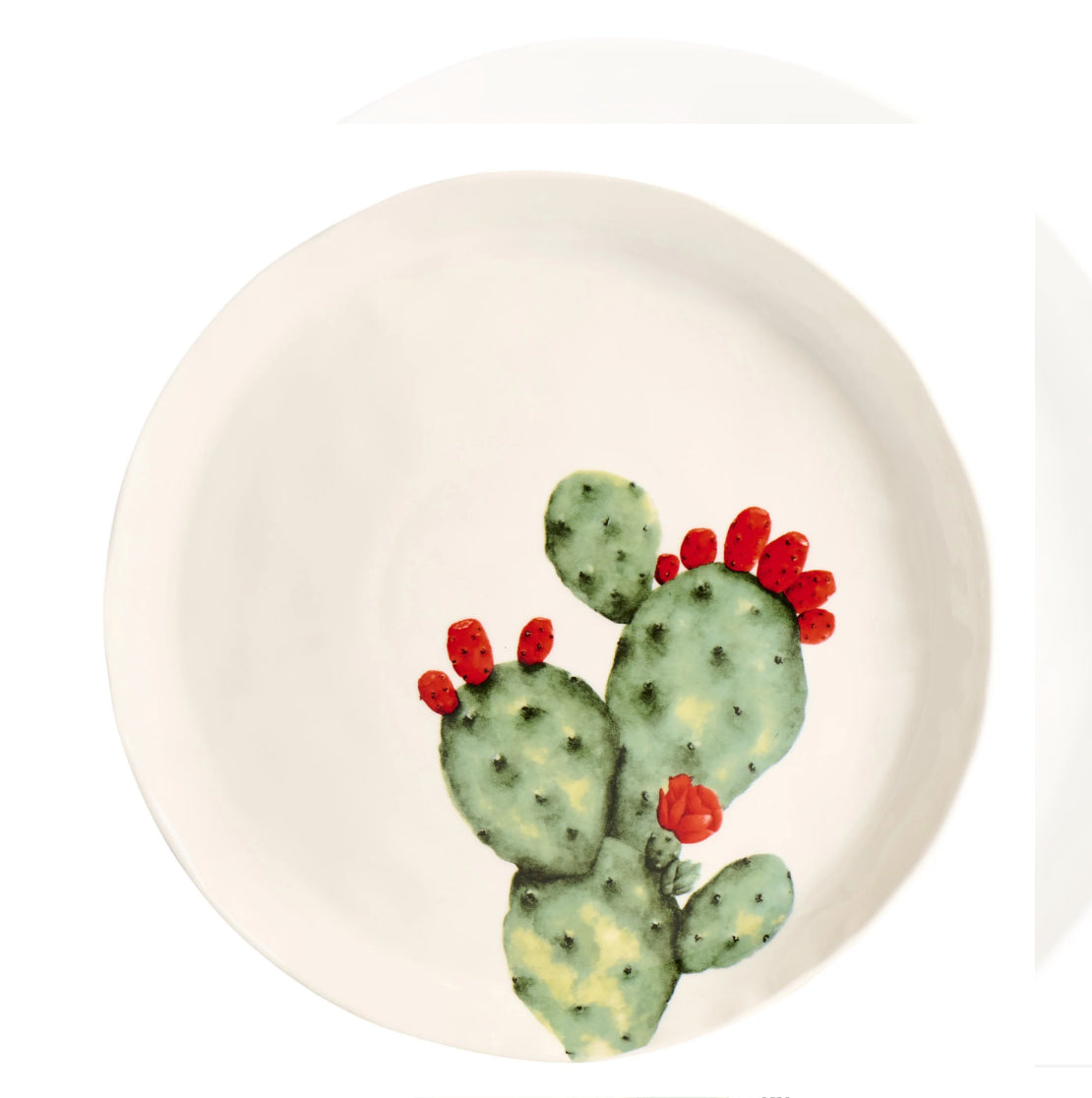 Set 2 Piatti piani Fico d'India