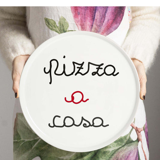 Piatto pizza Pizza A Casa 31,5 cm