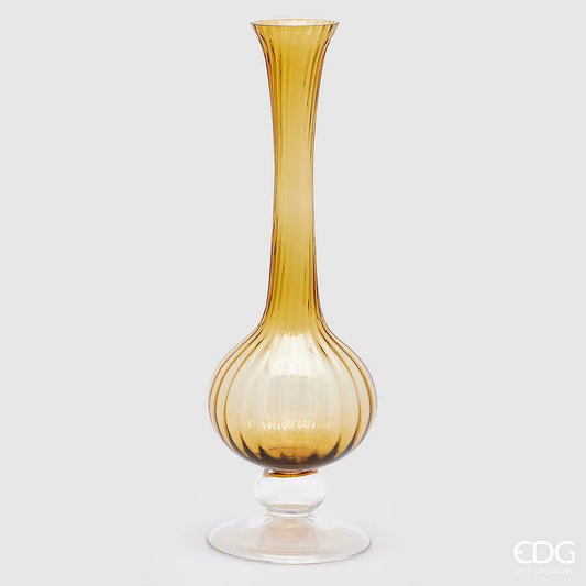 Vaso Collolungo Righe H 55 Cm D 18 Cm