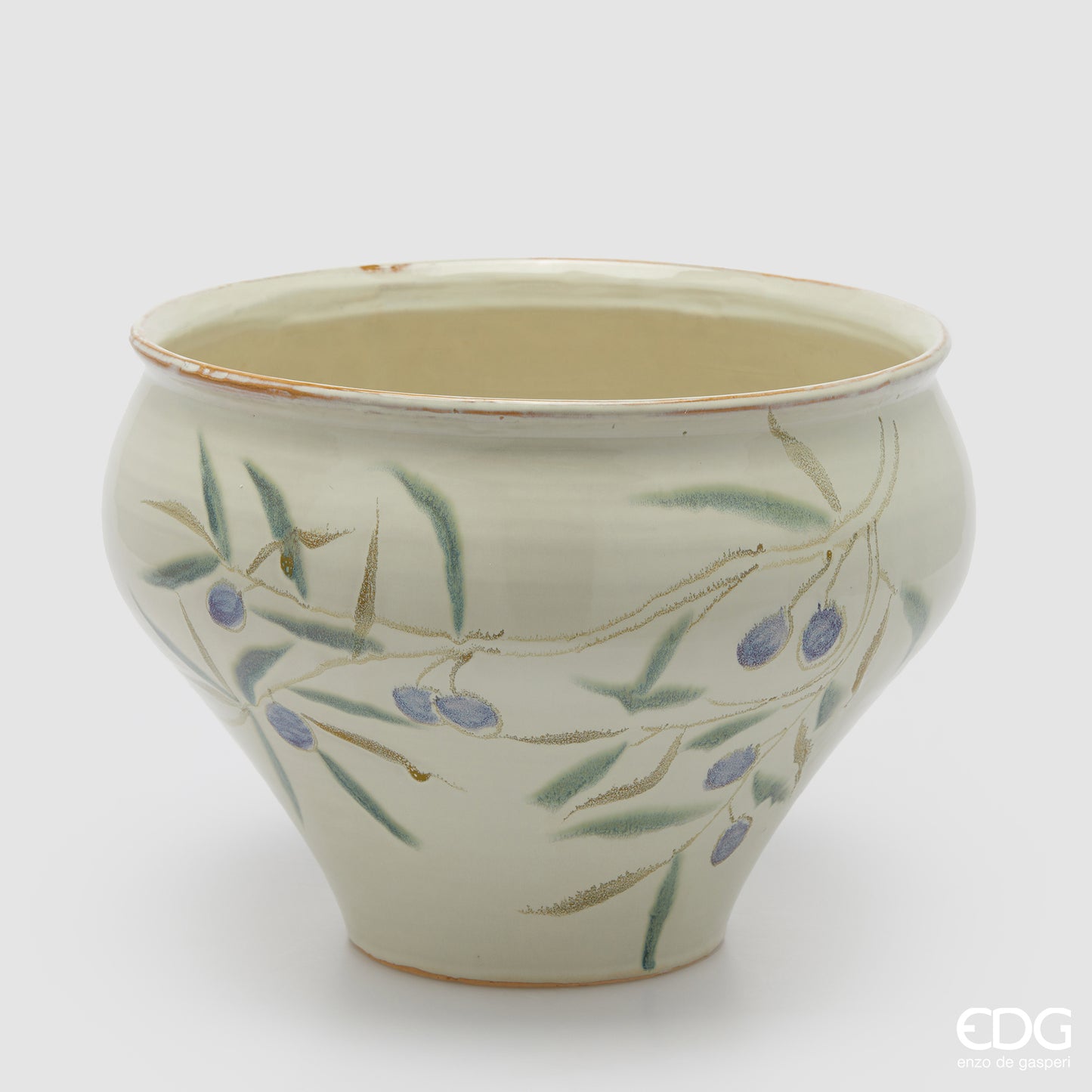 Vaso Rami Foglie Rotondo