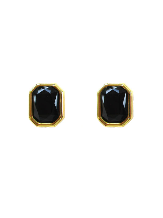 Orecchini in strass ottagonale Nefertiti