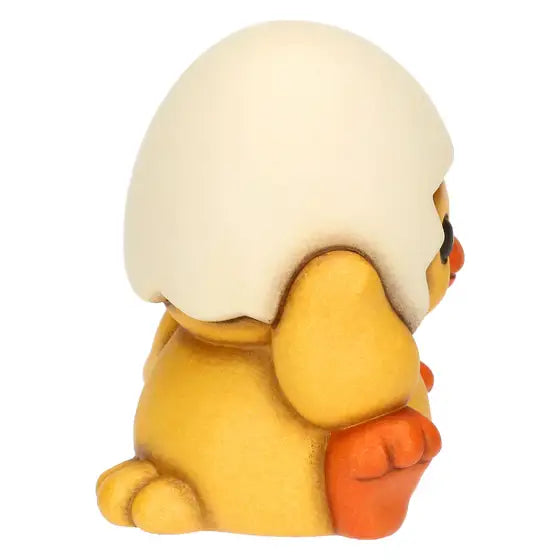 Pulcino Polly con guscio in ceramica, piccolo