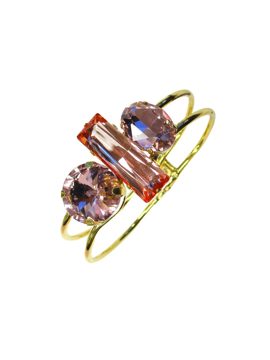 Bangle con cristalli incastonati - Clementina