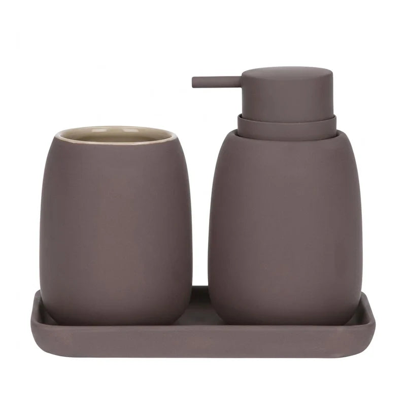 Dispenser Sapone per bagno e zona beauty in Stoneware – Iconic Elegance