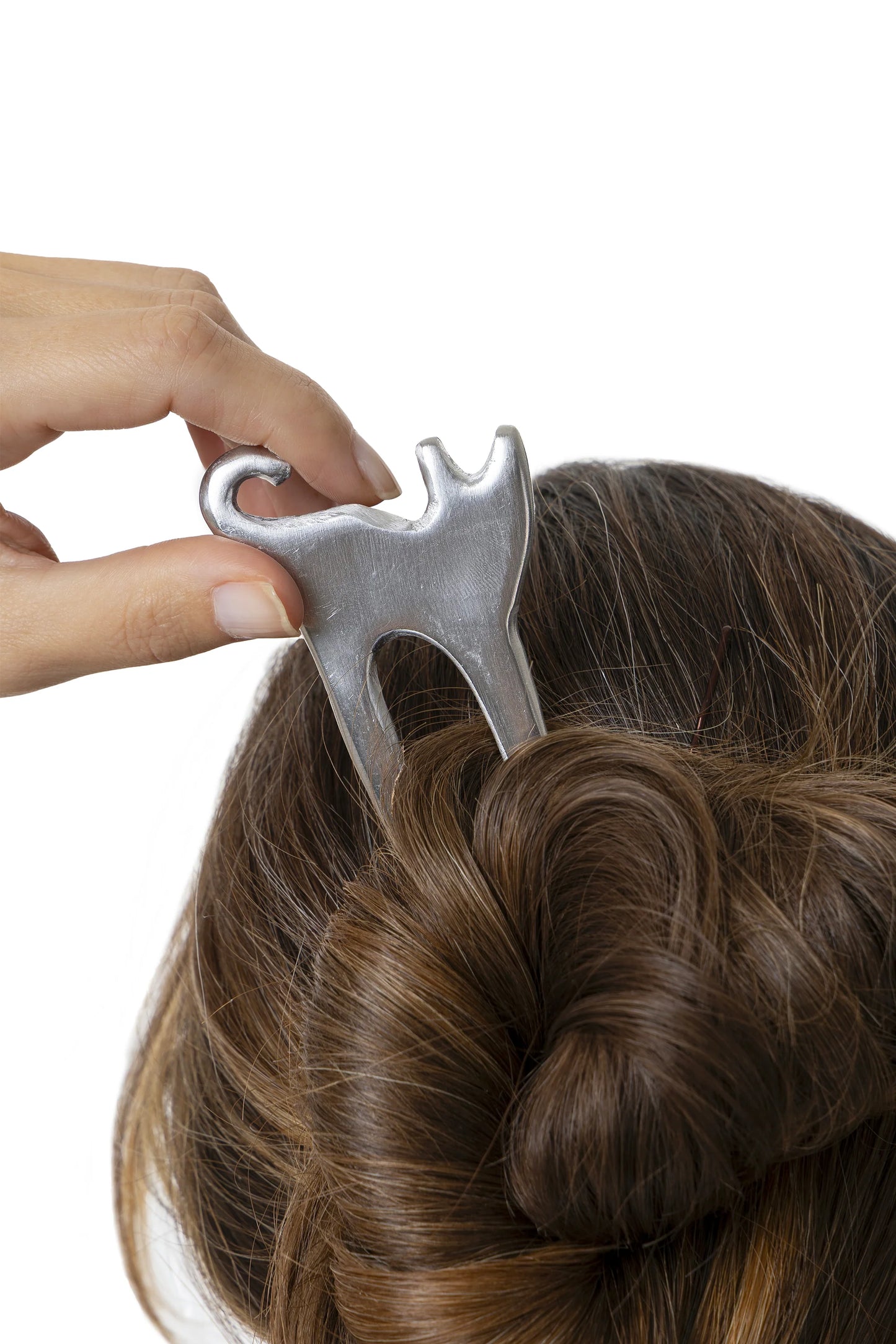 SPILLONE PER CAPELLI GATTO