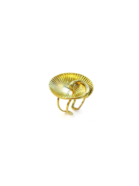 Anello con composizioni a spirale Medusa
