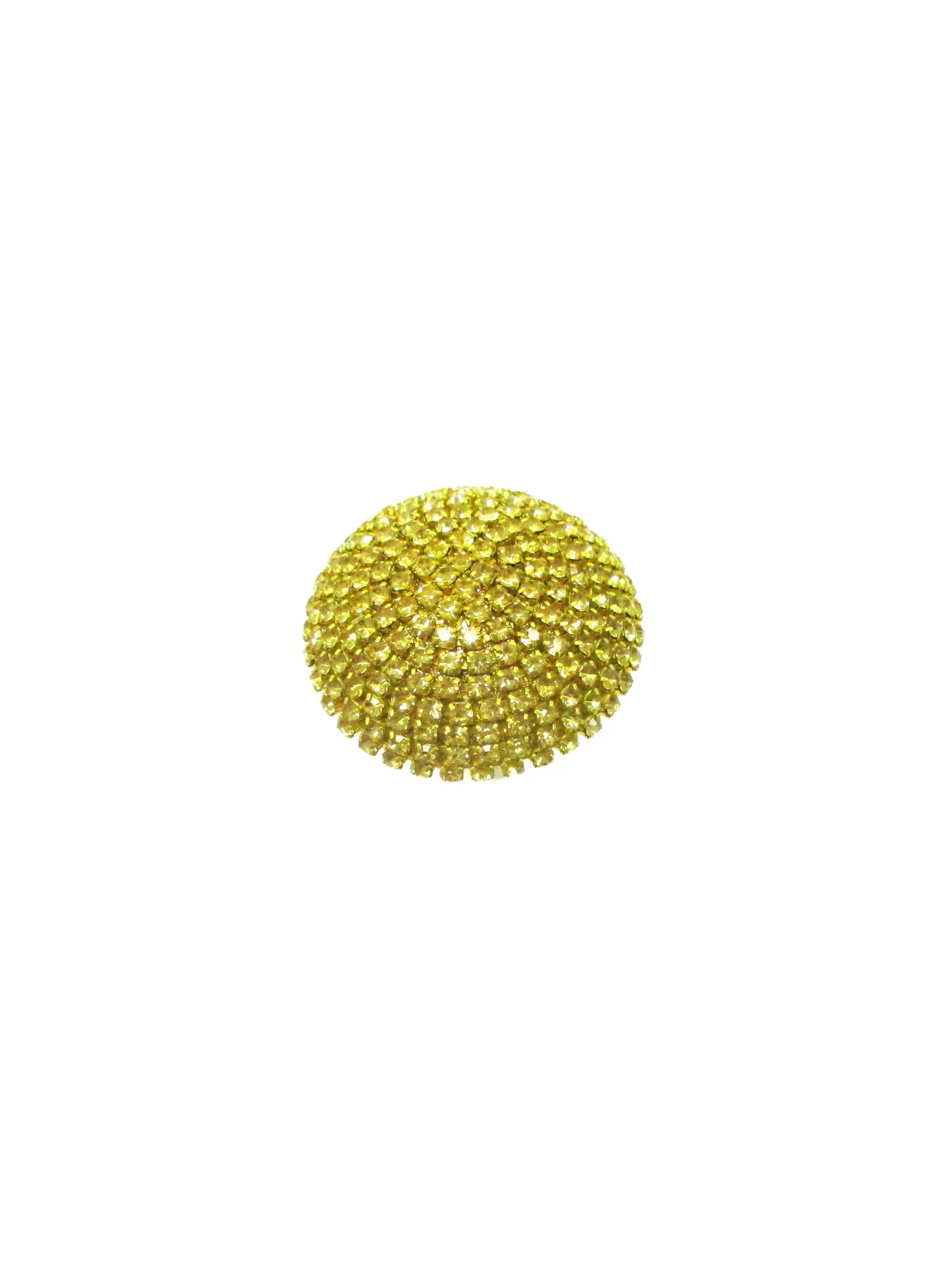 Anello cabochon decorato con strass - Dea