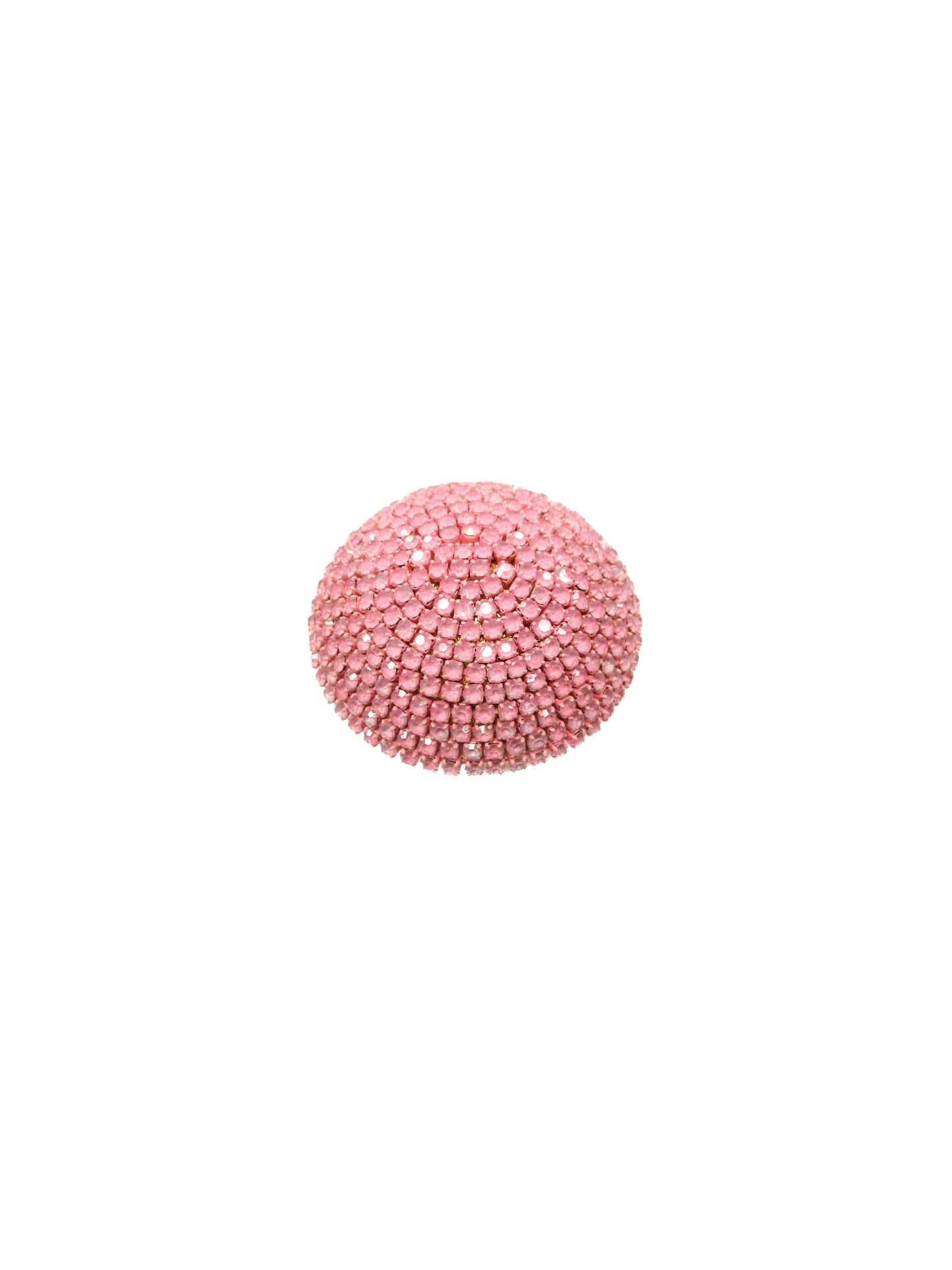 Anello cabochon decorato con strass - Dea