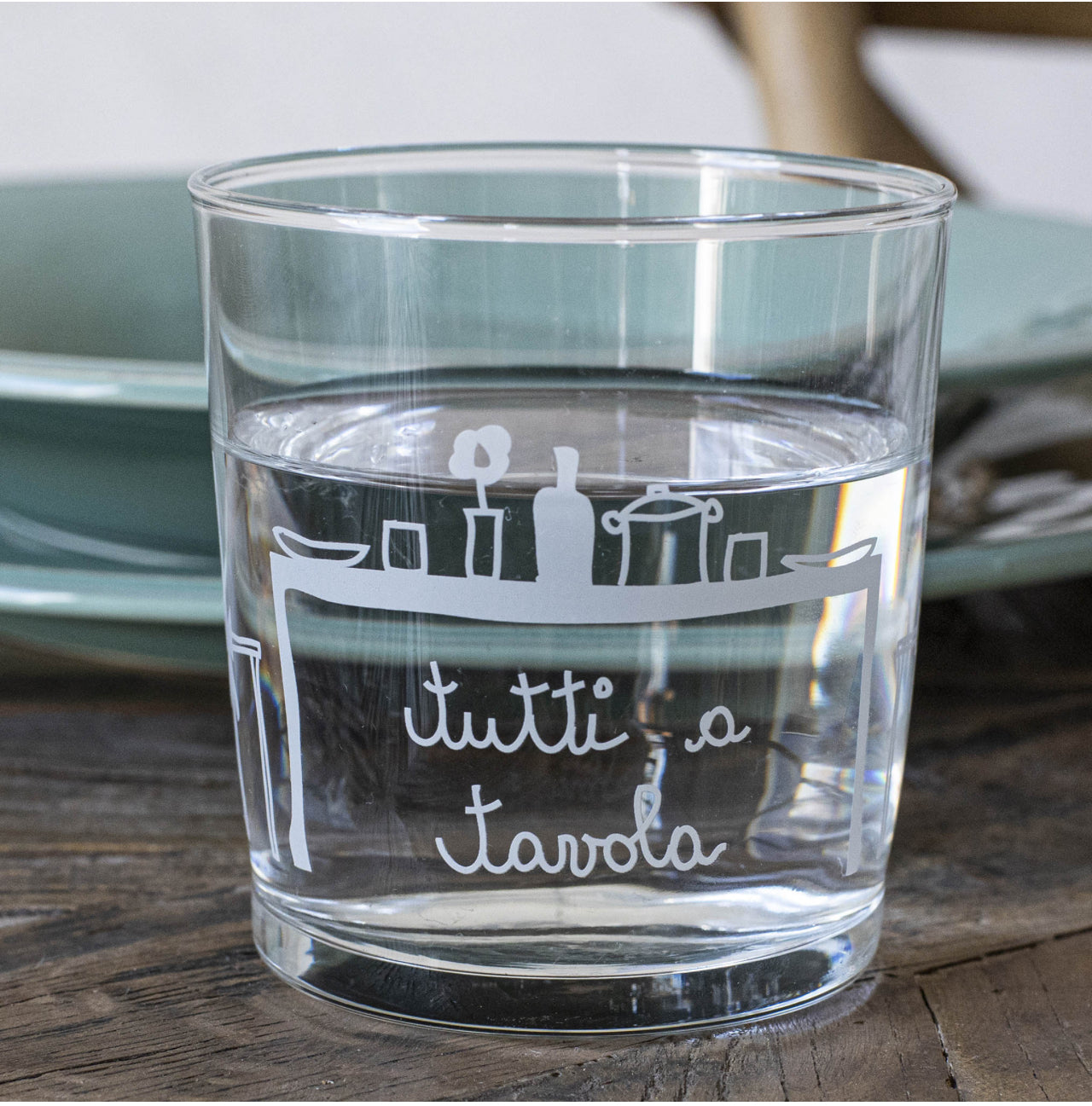 Set 6 Bicchieri acqua Tutti a Tavola