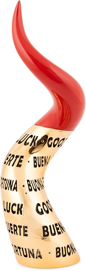 Corno  Rosso e Oro H25